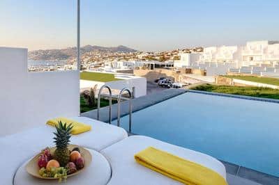 Oria Superior Room, with semi-private pool