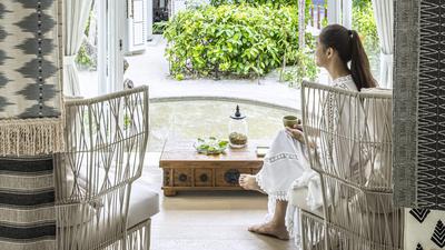 Spa relaxation area