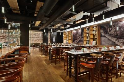 The Bar Downstairs and Kitchen