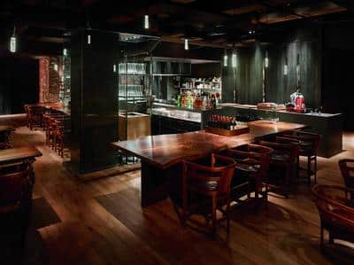 The Bar Downstairs and Kitchen