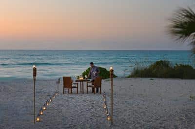 Private Beach Dinner