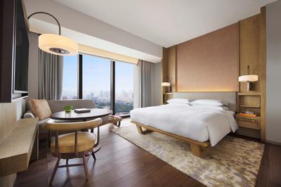 1 King Bed with City View
