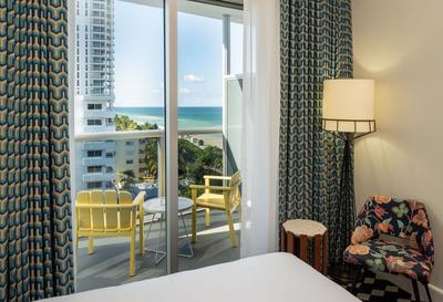 1 King Bed Ocean View with Balcony