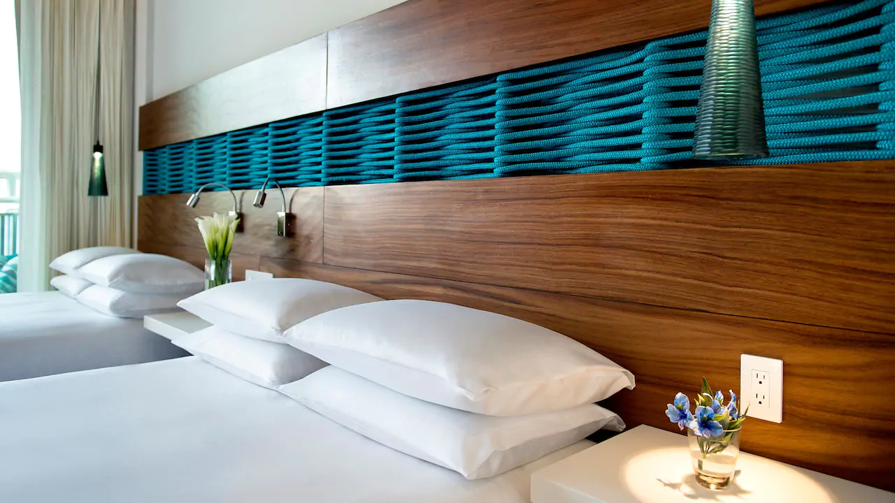 Two Queen Beds with Mini Plunge Pool