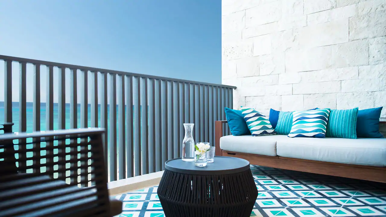 Ocean Front with Two Queen Beds