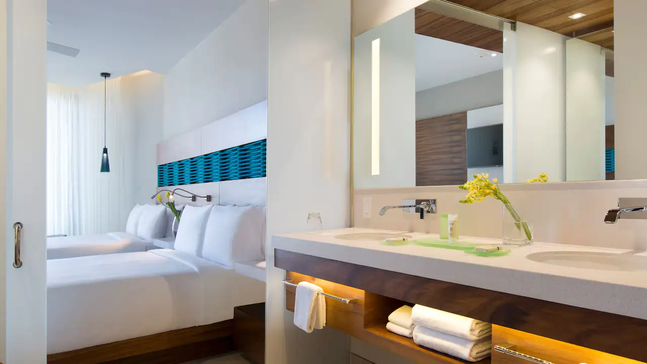 Two Queen Beds with Mini Plunge Pool