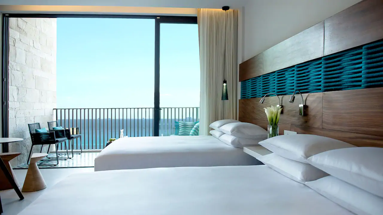 Ocean Front with Two Queen Beds