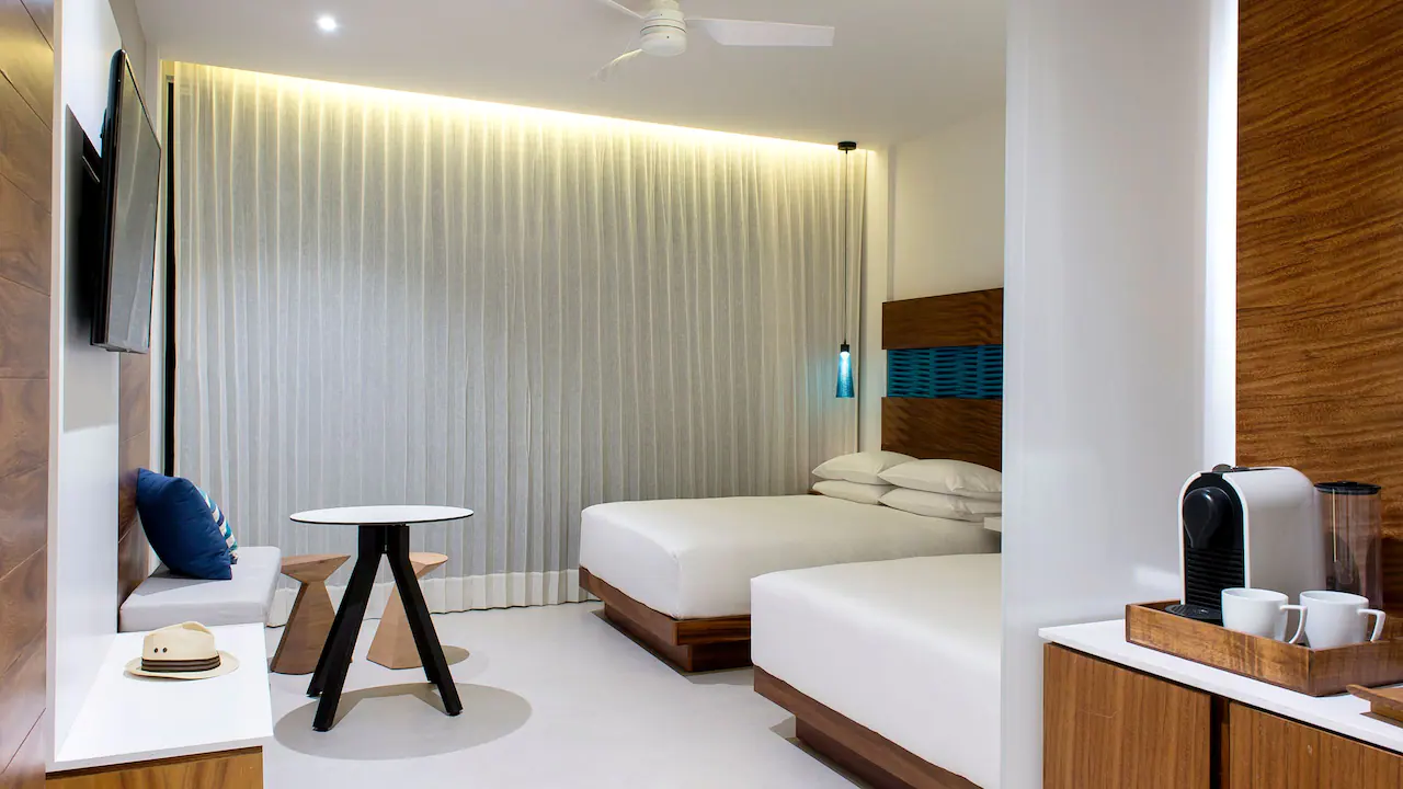 Two Queen Beds with Mini Plunge Pool