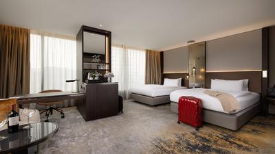 2 Twin Beds Premium