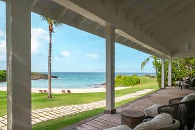 Beachfront One-Bedroom Villa