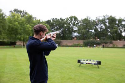 Laser Clay Pigeon Shooting
