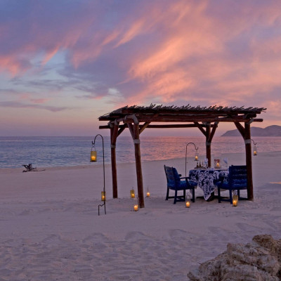Private Dining on the Beach