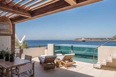 Nafsika Sea-View Terrace Suite with Pool