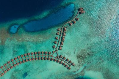 Copy of Over Water Villas Aerial