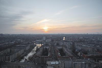 Hotel Okura Amsterdam View Evening Glow