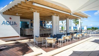 Aqua Poolside dining and bar