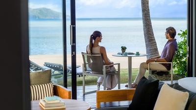 Beachfront Pool Villa view from room