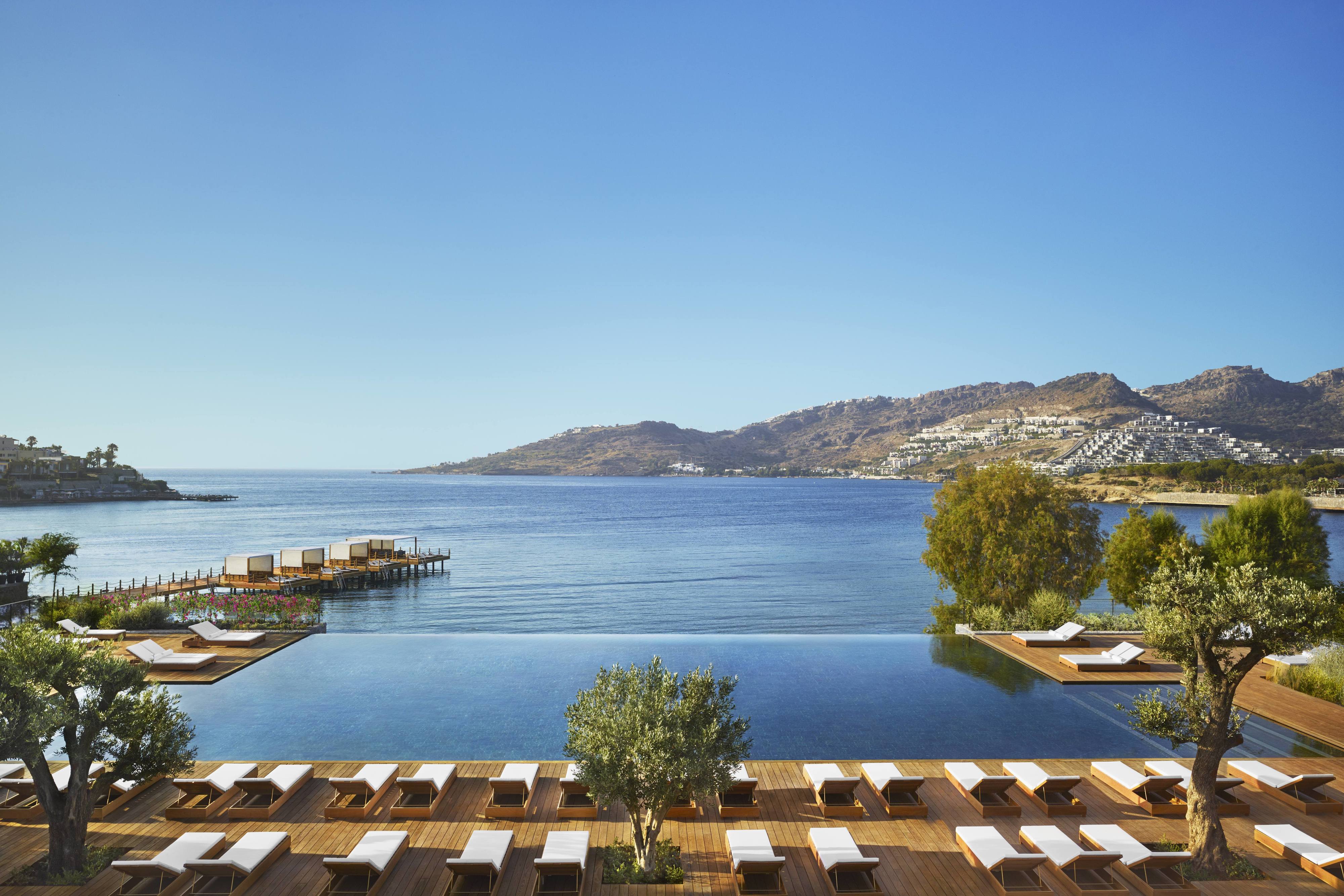 Beach Club with Infinity Pool