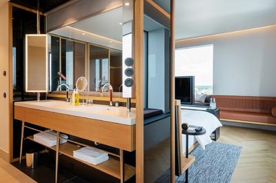 King Bed Tower View