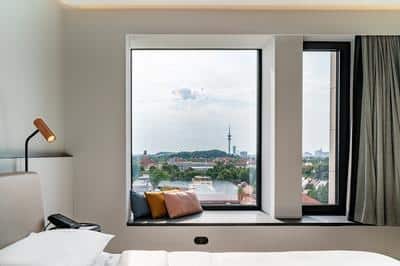 King Bed Tower View