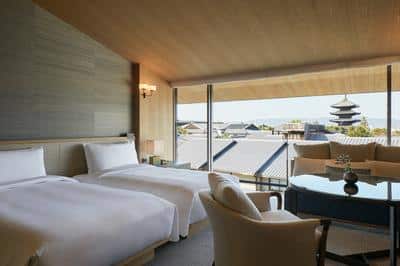 2 Twin Beds City View