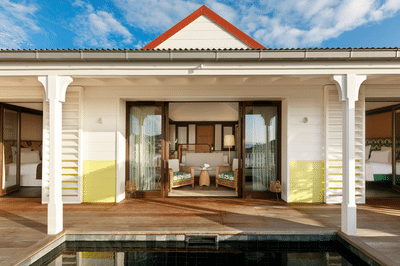 2-Bedroom Deluxe Suite Pool and Sea View