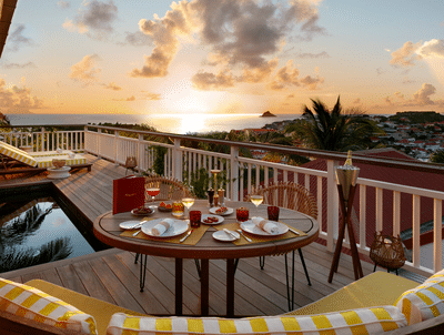 2-Bedroom Deluxe Suite Pool and Sea View