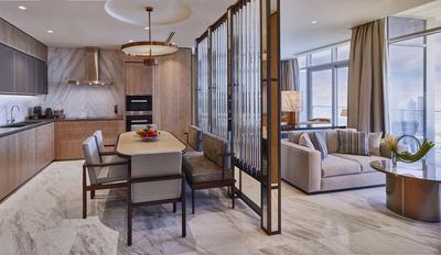 One Bedroom Residential Corner Suite Balcony
