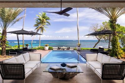 Outdoor Pool Terrace - Five Bedroom East Beach