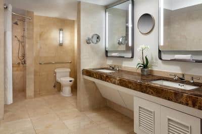 Accessible Bathroom - Roll-In Shower