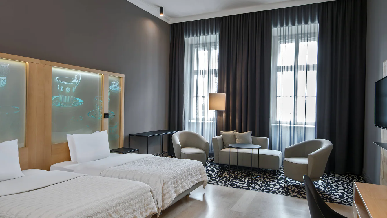 Executive, Guest Room, 2 Twin, Single Beds