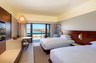 Guest Room, 2 Double, Lagoon view