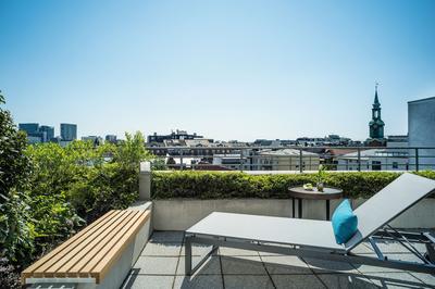 Terrace, Guest Room, 1 King, Terrace