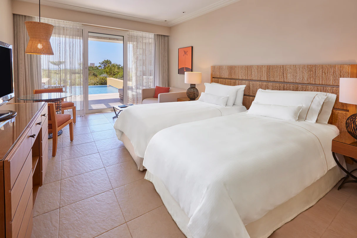 Infinity, Guest room, 2 Twin:Single Bed(s), Garden View, Private Pool