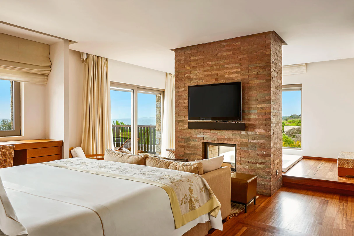 Methoni, 3 Bedroom Villa, Bedroom 1: 1 King, Bedroom 2: 1 King, Bedroom 3: 2 Twin:Single Bed(s)