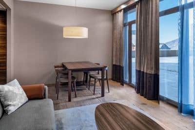 Twin/Twin One Bedroom Suite- Dining Area