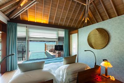 1 King Overwater Pool Villa Lagoon View