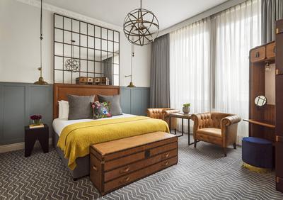 Premium Room with feature mirror within Refuge bui
