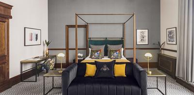 Heritage Junior Suite with wood paneling