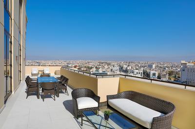 Royal Suite, 1 King, Skyline View, High Floor, Balcony