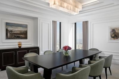 John Jacob Astor Suite, 1 King, Skyline View, High Floor, Balcony