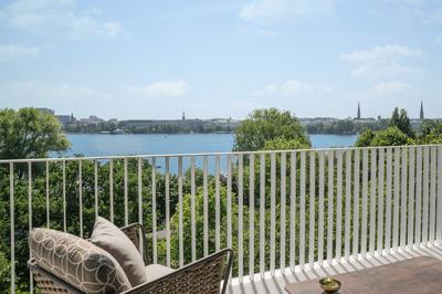 Fontenay Suite Balkon Aussicht