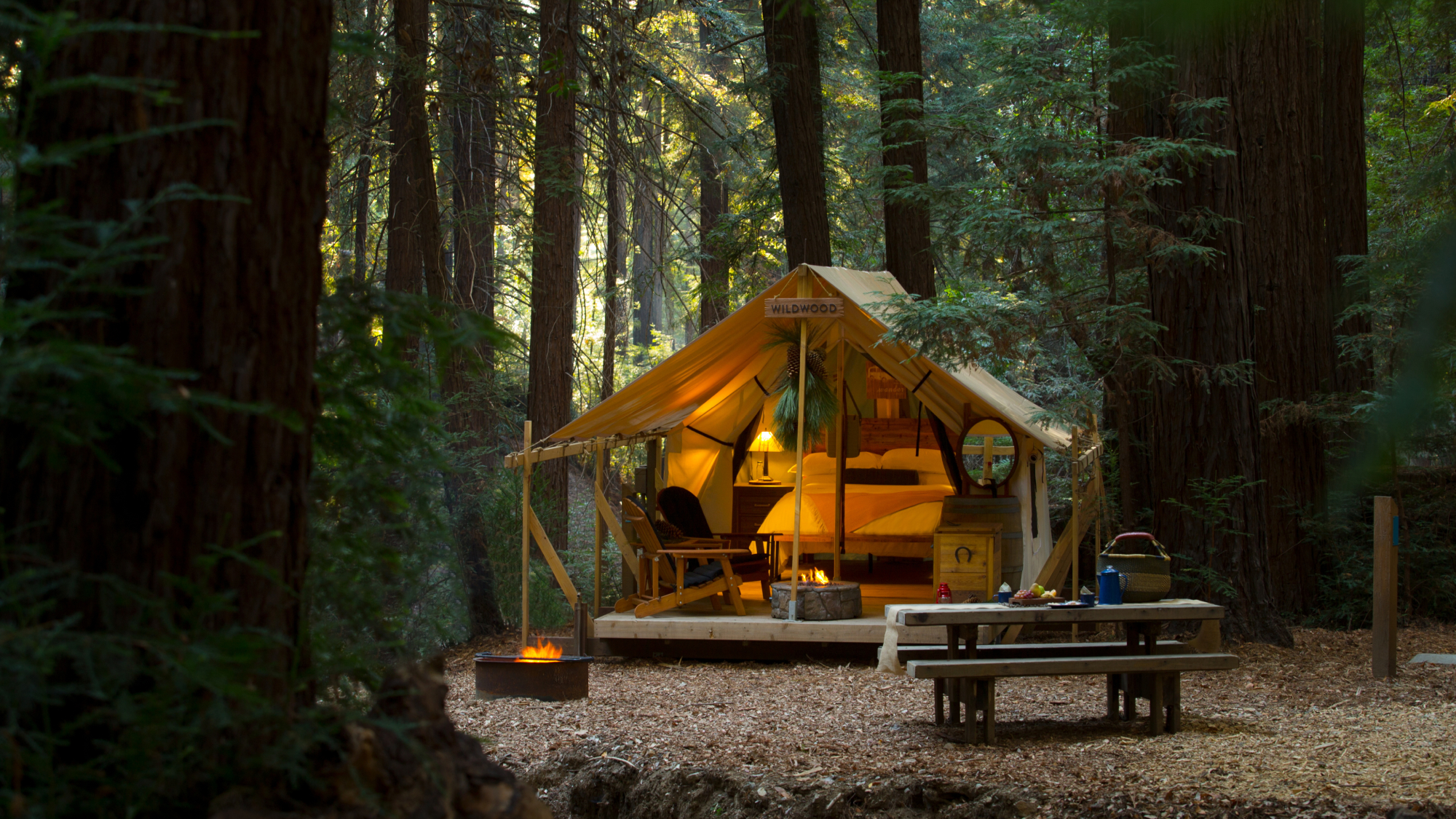 Glamping Tent Cabin