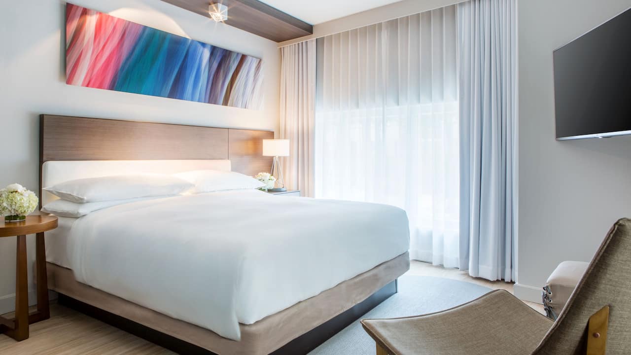 1 King Bed