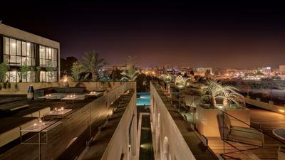 The Rooftop at night