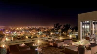 Views from the rooftop Terrace