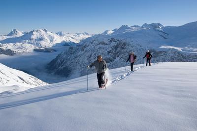 Snowshoeing