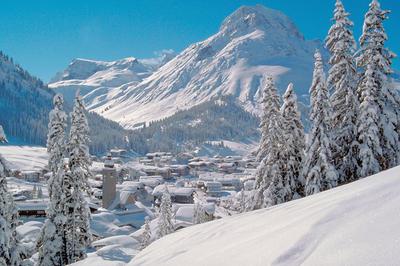 The Famous Alberg Area of the Austrian Alps