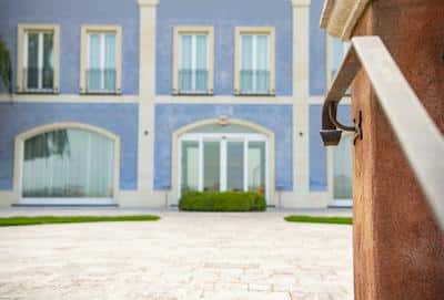 Villa Neri Entrance