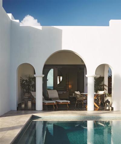 Beachfront One Bedroom Casita Pool Suite